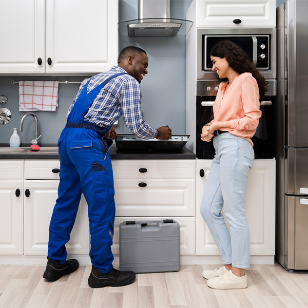 can you provide an estimate for cooktop repair before beginning any work in Blue Springs